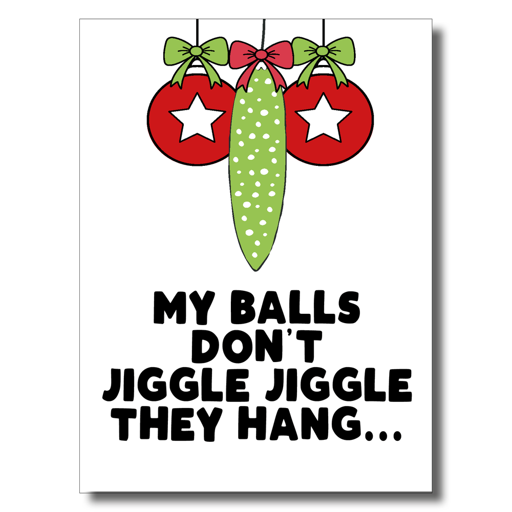 Jiggle Jiggle Christmas Card #1 image